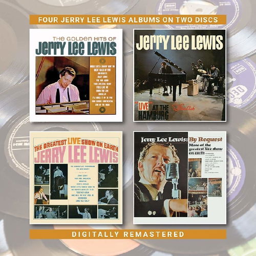 Jerry Lee Lewis - The Golden Hits Of Jerry Lee Lewis / Live At The Star-Club, Hamburg / The Greatest Live Show On Earth / By Request : More Of The Greatest Live Show On Earth (CD)