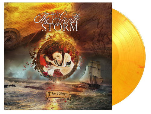 The Gentle Storm - The Diary (Flaming coloured vinyl) - 3LP (LP)