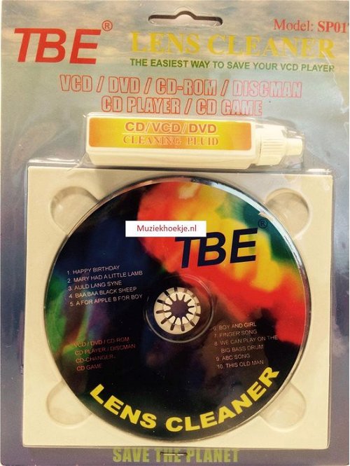 CD Lenscleaner - TBE (CD)