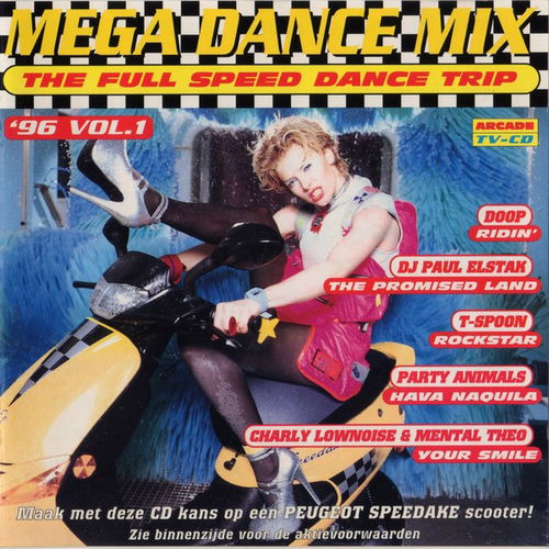 Various - Mega Dance Mix '96 Vol. 1 - The Full Speed Dance Trip (CD)