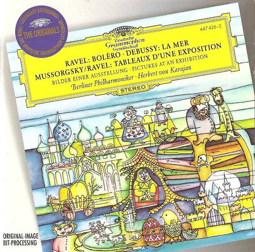 Ravel / Mussorgsky / Berliner Philh. / Karajan - Bolero • La Mer / Bilder (CD)