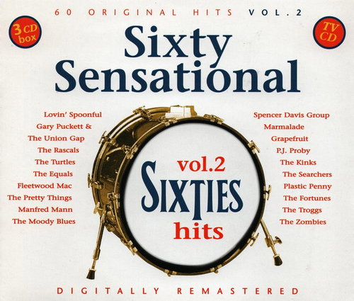 Various - Sixty Sensational Sixties Hits Vol.2 (CD)