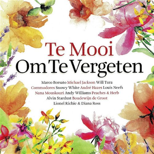 Various - Te Mooi Om Te Vergeten 1 - 2CD (CD)