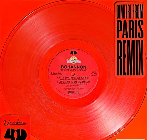 Hamilton Bohannon - Let's Start To Dance Again (Dimitri From Paris Remix) - Red vinyl (MV)