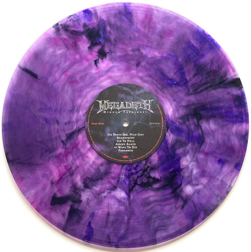 Megadeth - Hidden Treasures (Purple & black marbled vinyl) RSD26 (LP)