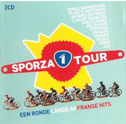 Various - Sporza Tour - Een Ronde Langs 40 Franse Hits (CD)