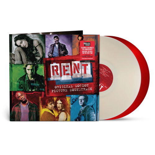 Various - Rent (Milky Clear and Translucent Red vinyl) - 2LP Bf25 (LP)