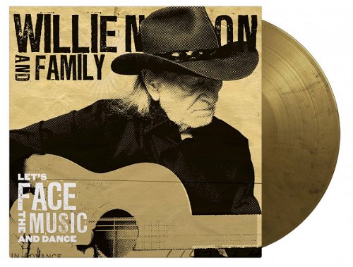 Willie Nelson & Family - Let's Face The Music And Dance (Black & gold marbled vinyl) (LP)