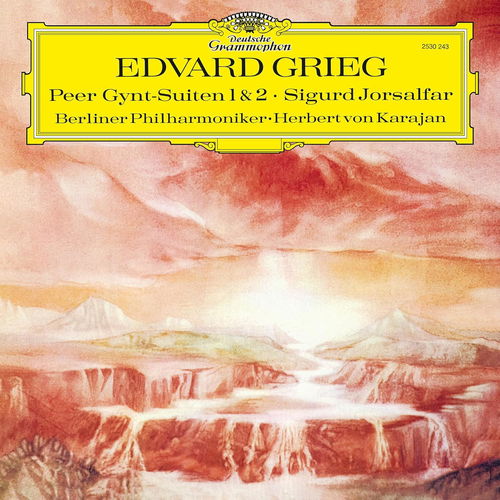 Berliner Philharmoniker / Karajan - Grieg: Peer Gynt Suite Nos. 1 & 2 (LP)