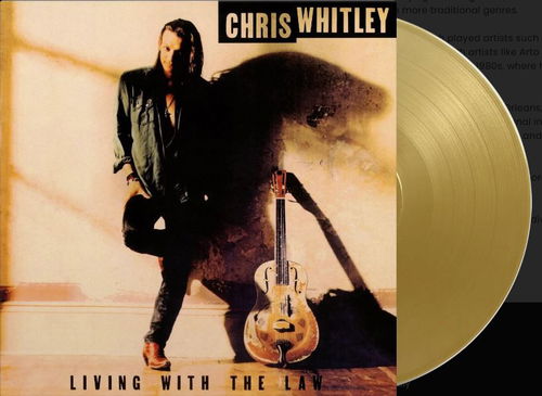 Chris Whitley - Living With The Law (Gold coloured vinyl) (LP)