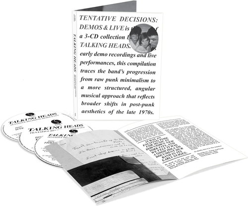 Talking Heads - Tentative Decisions: Demos & Live - 3CD (CD)
