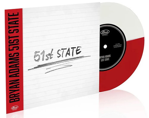 Bryan Adams - 51st State (Half red & half white vinyl) (SV)