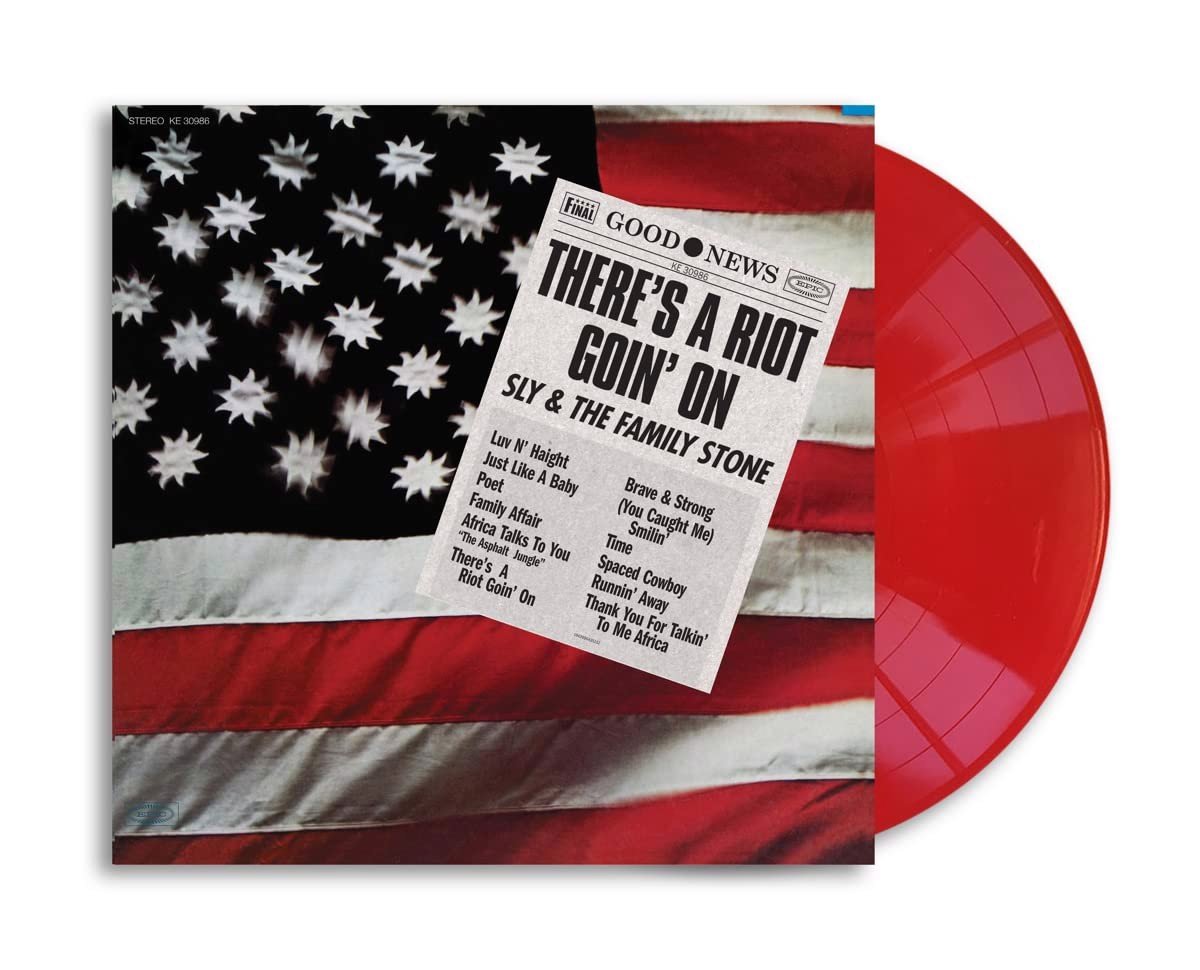 Sly & The Family Stone - There's A Riot Goin' On - 50th anniversary (Red Vinyl) (LP)