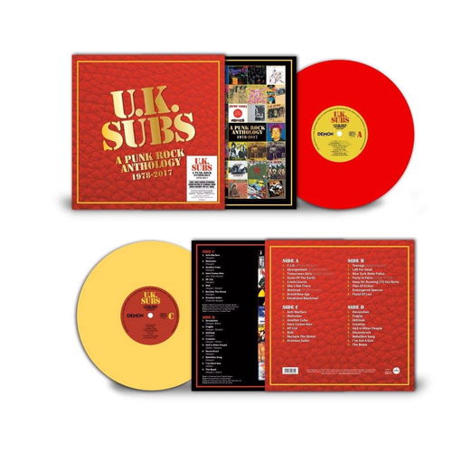 U.K. Subs - A Punk Rock Anthology - 1978-2017 (Coloured Vinyl) - 2LP (LP)