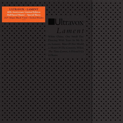 Ultravox - Lament - 40th anniversary - 2LP (LP)