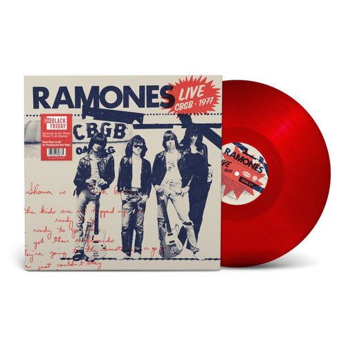 Ramones - Live At CBGB, 1977 (Red vinyl) Bf25 (LP)