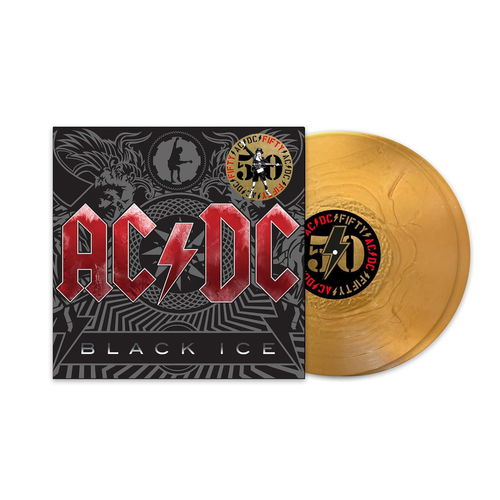 AC/DC - Black Ice (Gold coloured vinyl) - 50th anniversary - 2LP (LP)