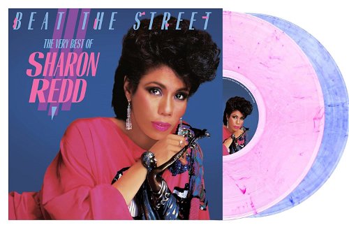 Sharon Redd - Beat The Street - The Very Best Of (Blue & pink translucent vinyl) - 2LP (LP)