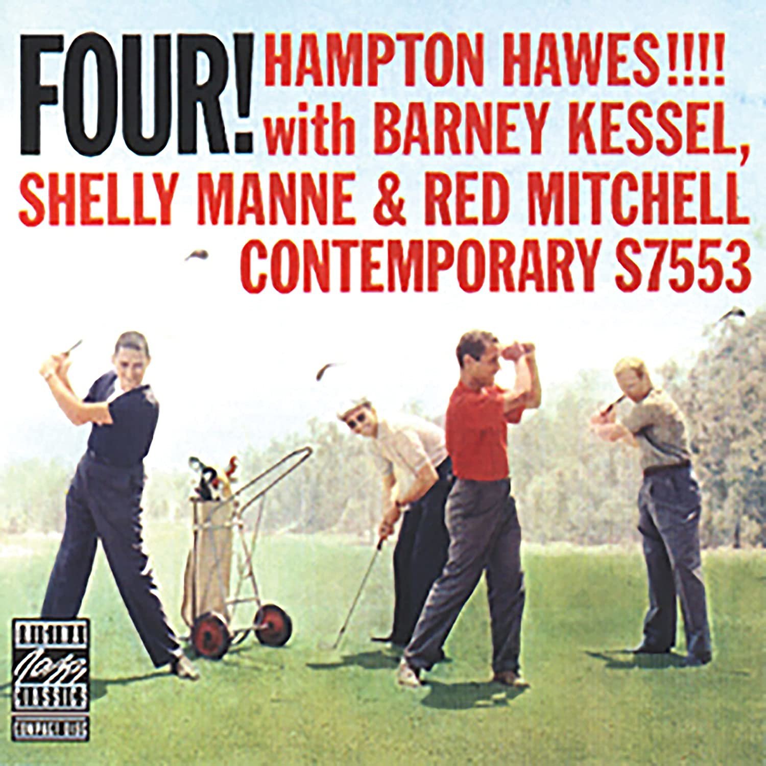 Hampton Hawes / Barney Kessel / Shelley Manne / Red Mitchell - Four! (LP)