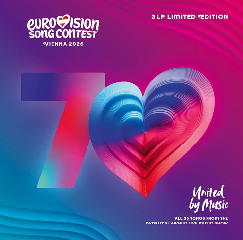 Various - Eurovision Song Contest Vienna 2026 (Coloured vinyl) - 3LP (LP)