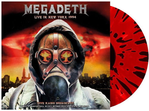 Megadeth - Live In New York 1994 (Splatter Vinyl) (LP)