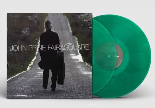 John Prine - Fair & Square (Green vinyl - Indie Only) - 2LP (LP)