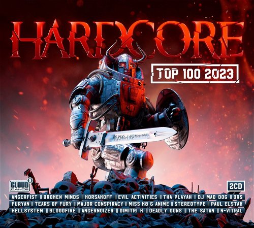 Various - Hardcore Top 100 2023 - 2CD (CD)