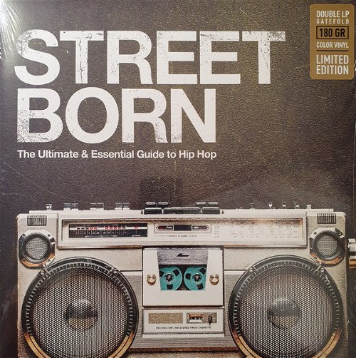 Various - Street Born - The Ultimate Guide To Hip Hop (Silver Vinyl) - 2LP (LP)