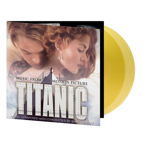 OST / James Horner - Titanic (Yellow Vinyl) - 2LP (LP)