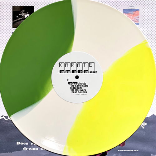 Karate - The Bed Is In The Ocean (Yellow / white / green vinyl) (LP)