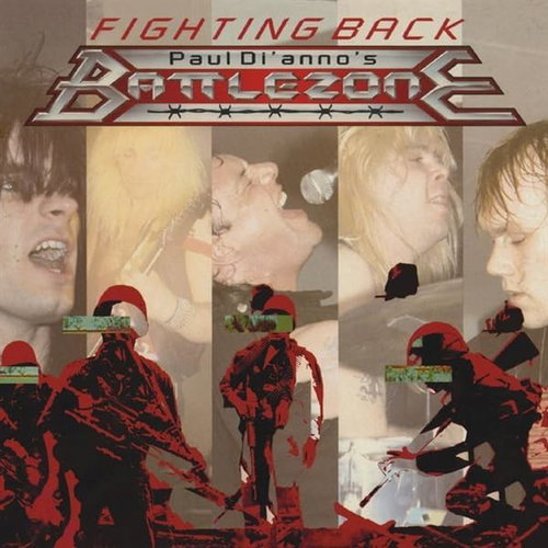 Paul Di'Anno's Battlezone - Fighting Back (Red Vinyl) (LP)