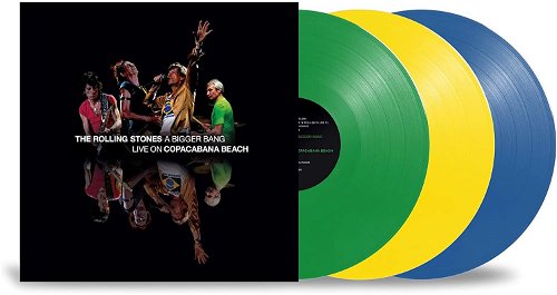 The Rolling Stones - A Bigger Bang - Live On Copacabana Beach (Coloured vinyl) - 3LP (LP)