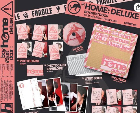 Boynextdoor - Home: Deluxe -Spark Version- (CD)