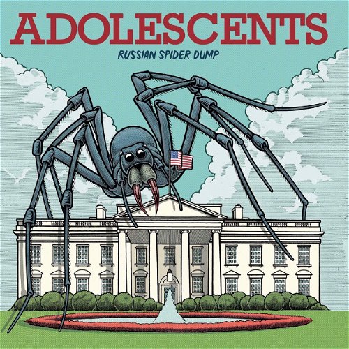 Adolescents - Russian Spider Dump (Red Vinyl) (LP)