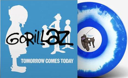 Gorillaz - Tomorrow Comes Today (White & Blue colour in colour vinyl) (MV)