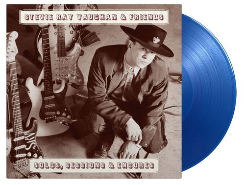 Stevie Ray Vaughan & Friends - Solos, Sessions & Encores (Translucent Blue Vinyl) - 2LP (LP)