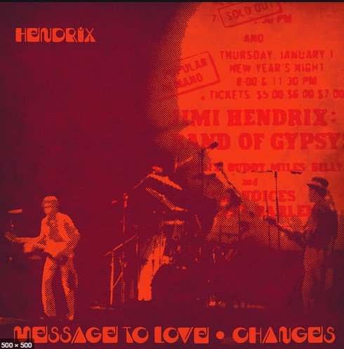Jimi Hendrix - Message To Love / Changes (Orange vinyl) - RSD20 Sep (SV)