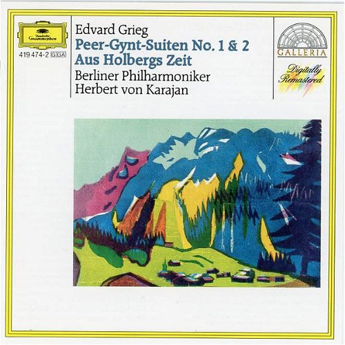 Edvard Grieg / Berliner Philharmoniker / Herbert von Karajan - Peer-Gynt-Suiten No. 1 & 2 / Aus Holbergs Zeit / Sigurd Jorsalfar (CD)