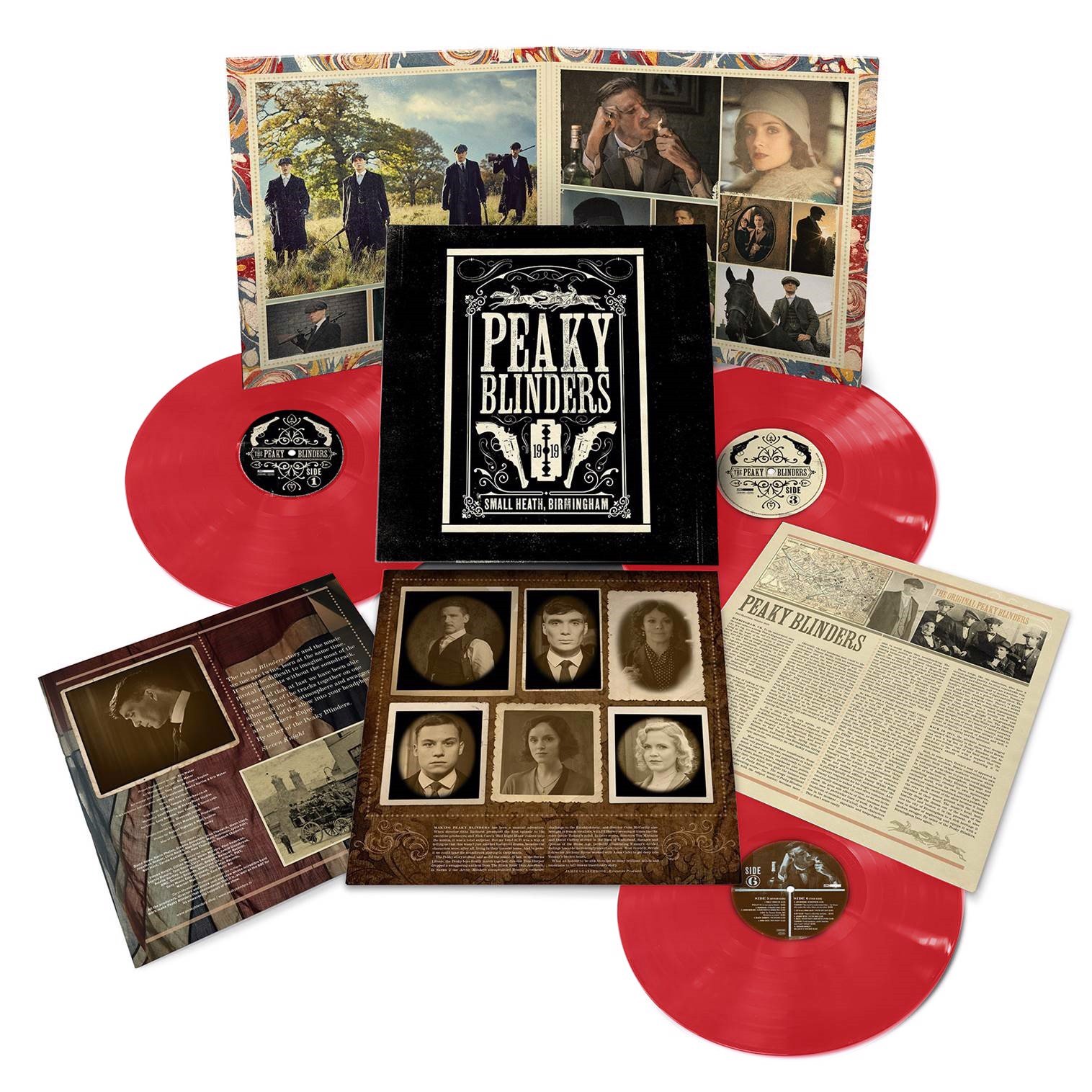 OST - Peaky Blinders (Blood red Vinyl - Exclusive!!) - 3LP (LP)