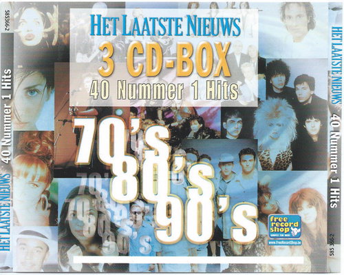 Various - Het Laatste Nieuws - 40 Nummer 1 Hits (70's 80's 90's) (CD)