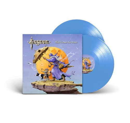Magnum - Here Comes The Rain (Blue Vinyl) - 2LP (LP)