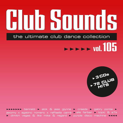 Various - Club Sounds Vol. 105 - 3CD (CD)