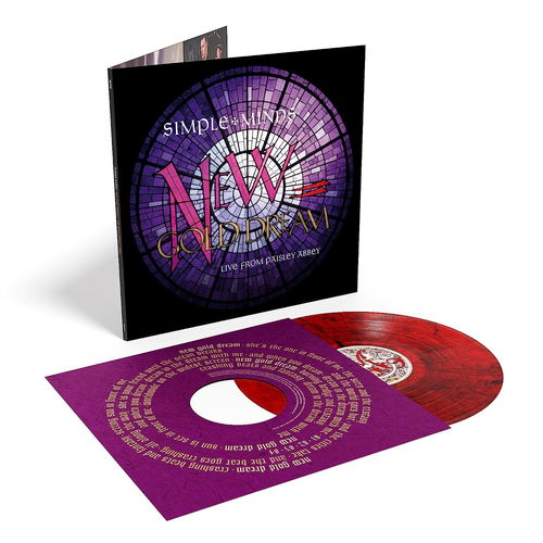 Simple Minds - New Gold Dream - Live From Paisley Abbey (Red vinyl) (LP)