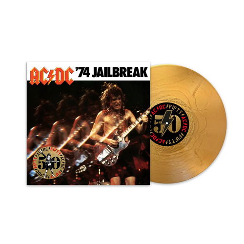 AC/DC - '74 Jailbreak - 50th anniversary Gold coloured vinyl (LP)