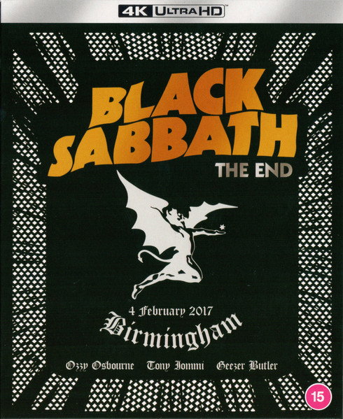 Black Sabbath - The End (4 February 2017 - Birmingham) (Bluray)