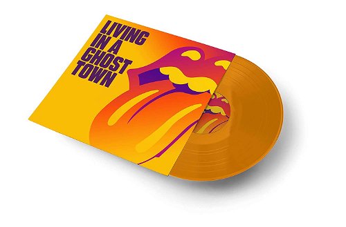The Rolling Stones - Living In A Ghost Town (1 Track orange vinyl 10") (SV)