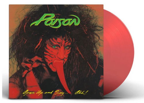 Poison - Open Up And Say . . . Ahh ! (Red Opaque Vinyl) - Exclusive Tony Only! (LP)