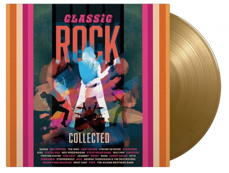 Various - Classic Rock Collected (Gold Vinyl) - 2LP (LP)
