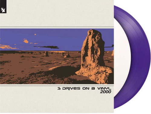 Three Drives On A Vinyl - 2000 (Ivory / Purple Vinyl) (LP)