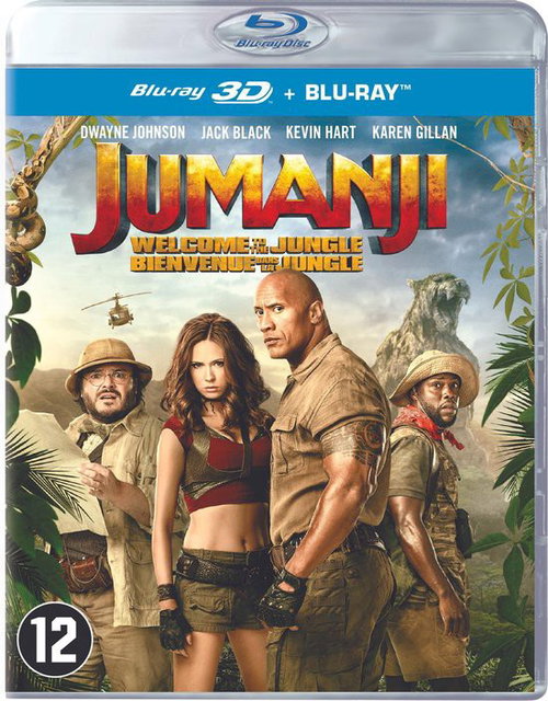 Film - Jumanji: Welcome To The Jungle 3D (Bluray)